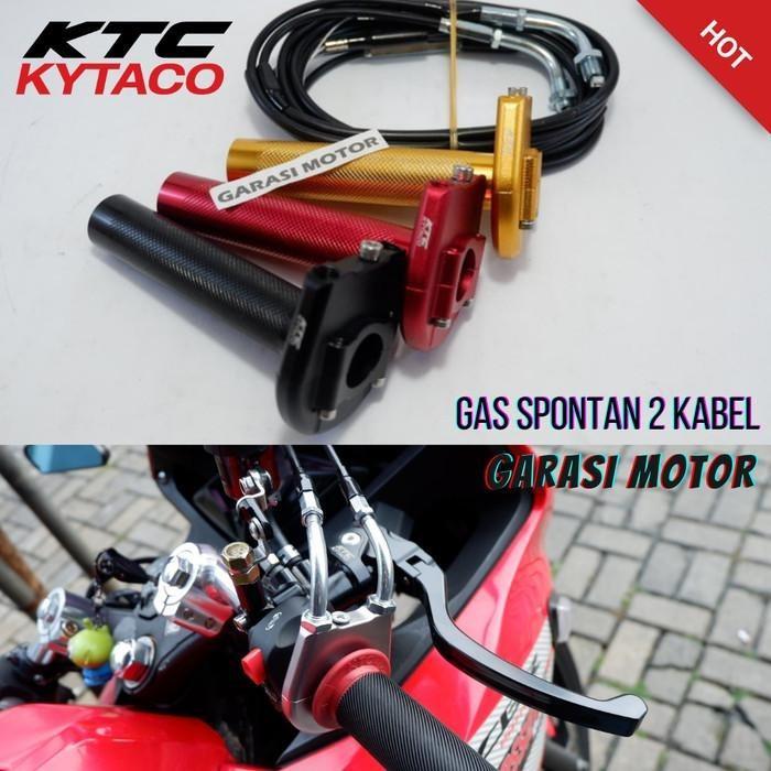 Gas Spontan Ktc Kytaco Ninja 250 R25 R15 Cbr Gsx 150 Vixion Mx King