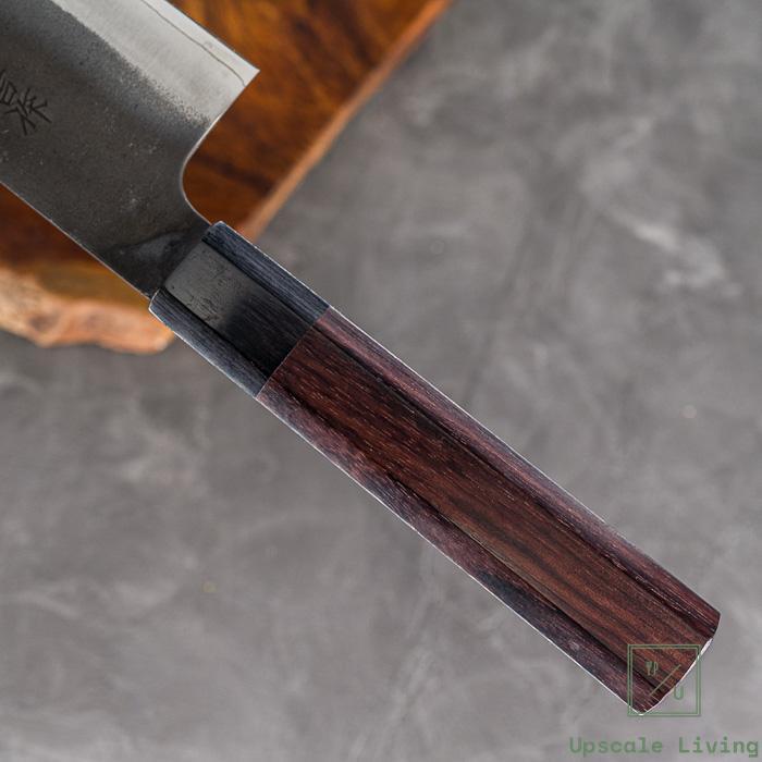 Japanese Knife Yoshida Hamono ZDP189 Kurouchi Bunka 190mm