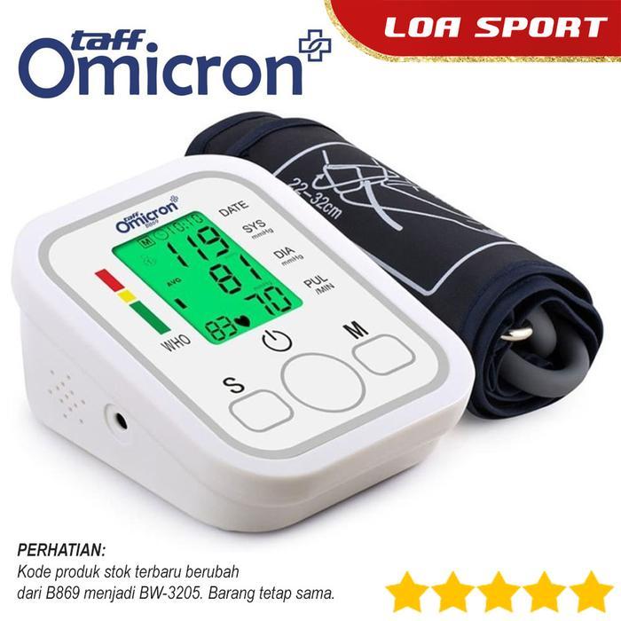 Alat Ukur Tensi Tekanan Darah Digital Taffware Taff Omicron B869