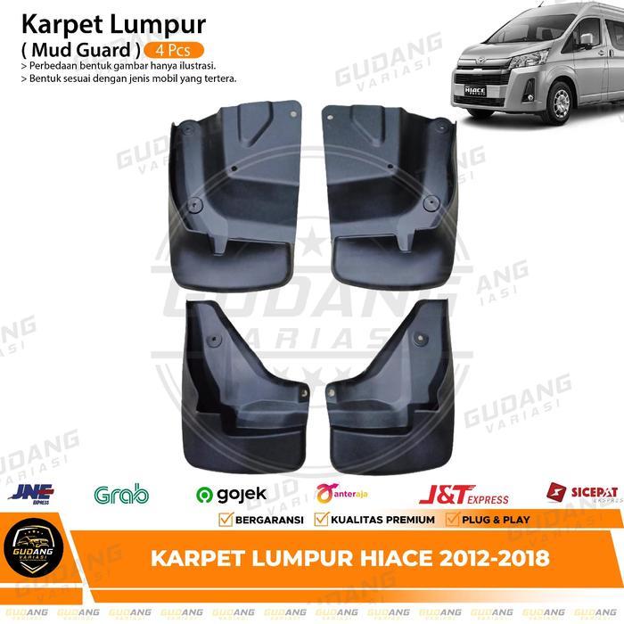 Karpet Lumpur Hiace 2012 - 2018