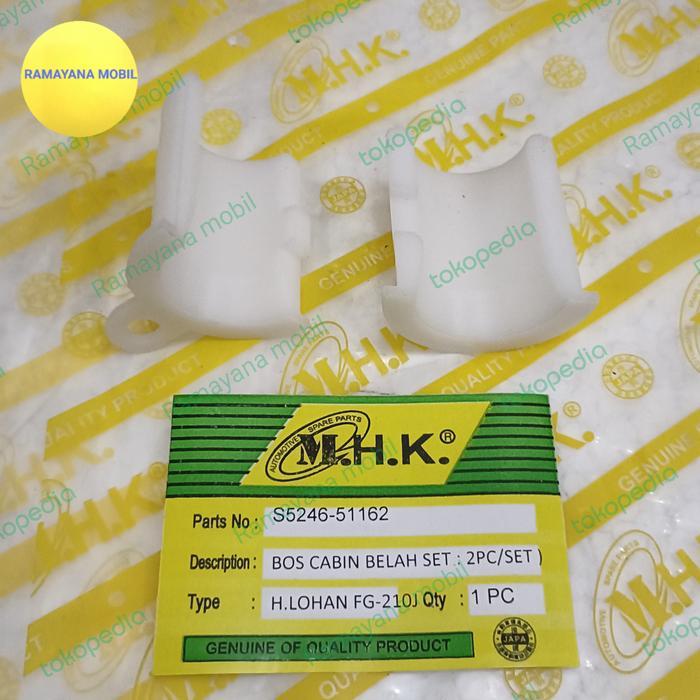 Bos Cabin belah Set 2pcs Hino Lohan FG210J, FF172LA, EM100