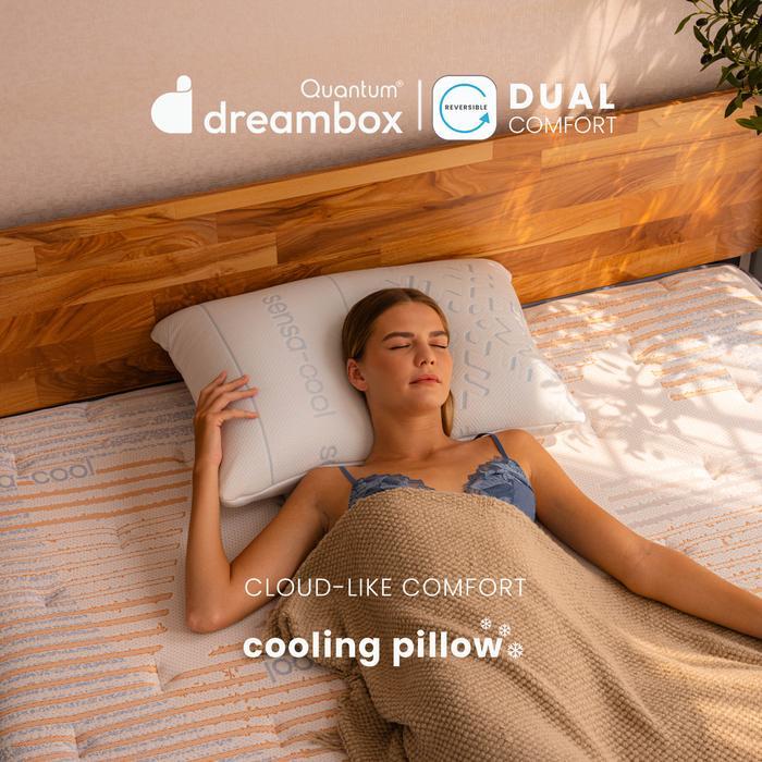 Quantum Dreambox Cooling Pillow / Bantal Dingin / Dual Comfort
