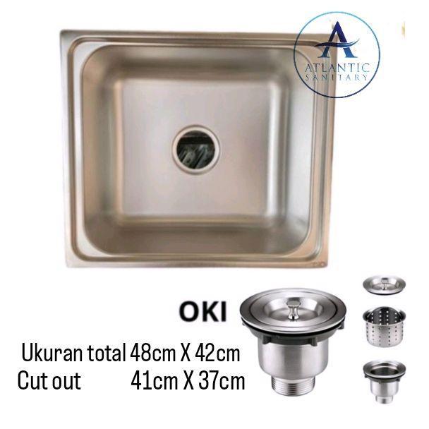 TERLARIS Bak cuci piring kotak/Sink cuci piring Selamat Berbelanja