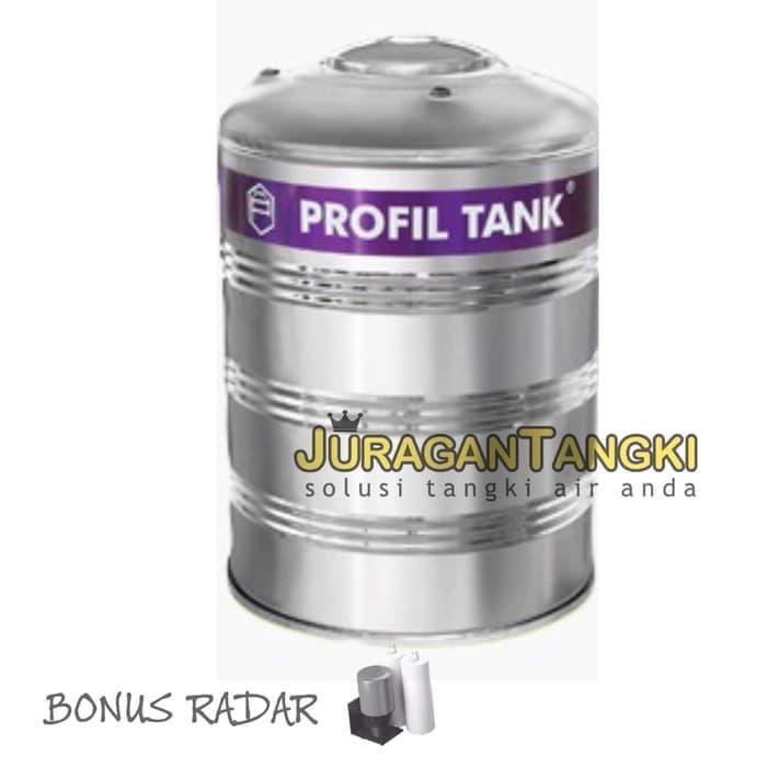 Tangki Air Stainless Profil Tank PS 550 D tandon toren 520 Liter