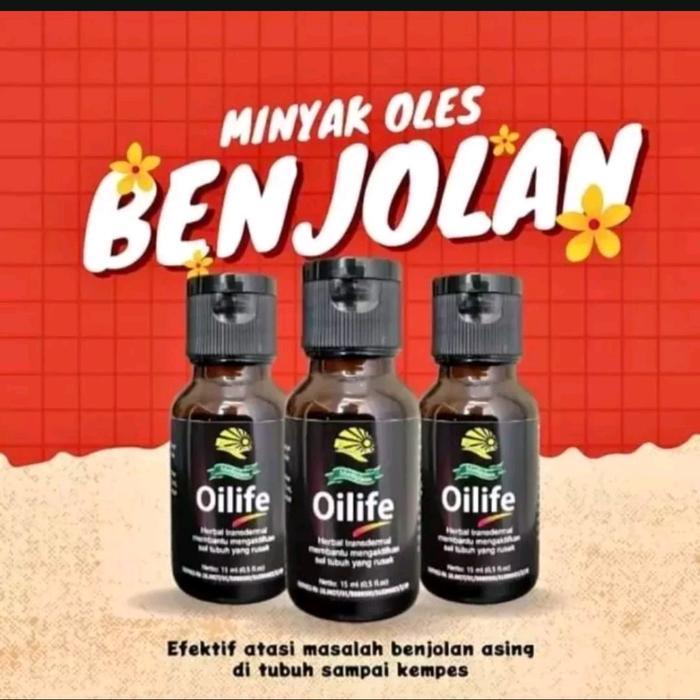 Organik Minyak Pijat Oilife-Herbal Benjolan Lipoma