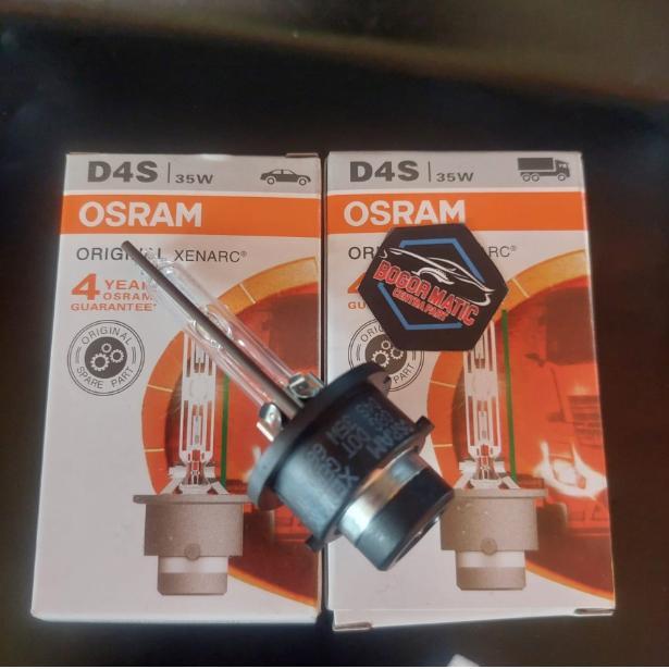 Ada Stok Bohlam HID D1S D2S D2R D3S D4S D4R ORIGINAL ALL TYPE-D4S 4300K-5500K