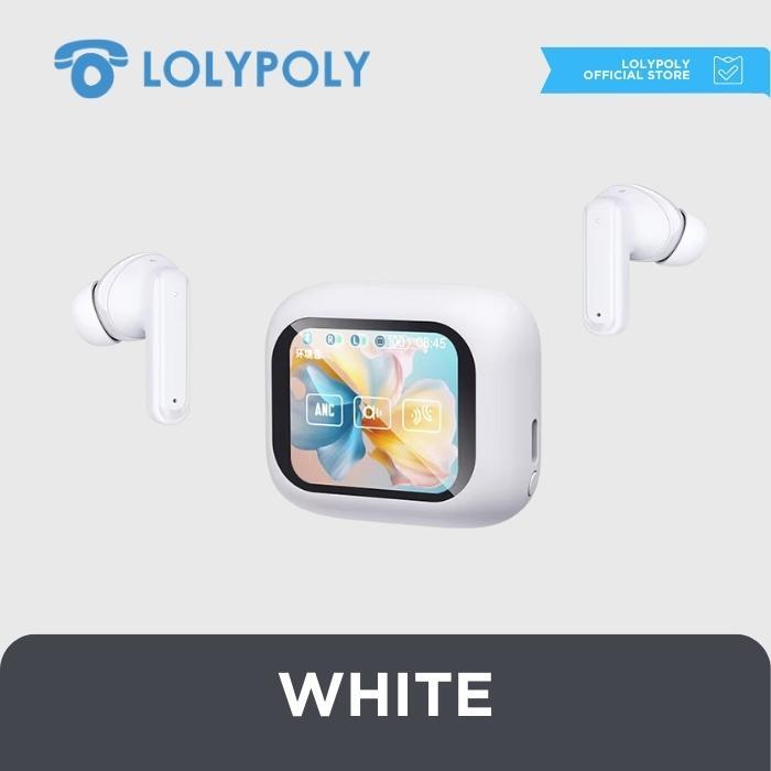 Lolypoly Earphone Wireless Touchpro With Led Active Noise Cancelling Harga Promo