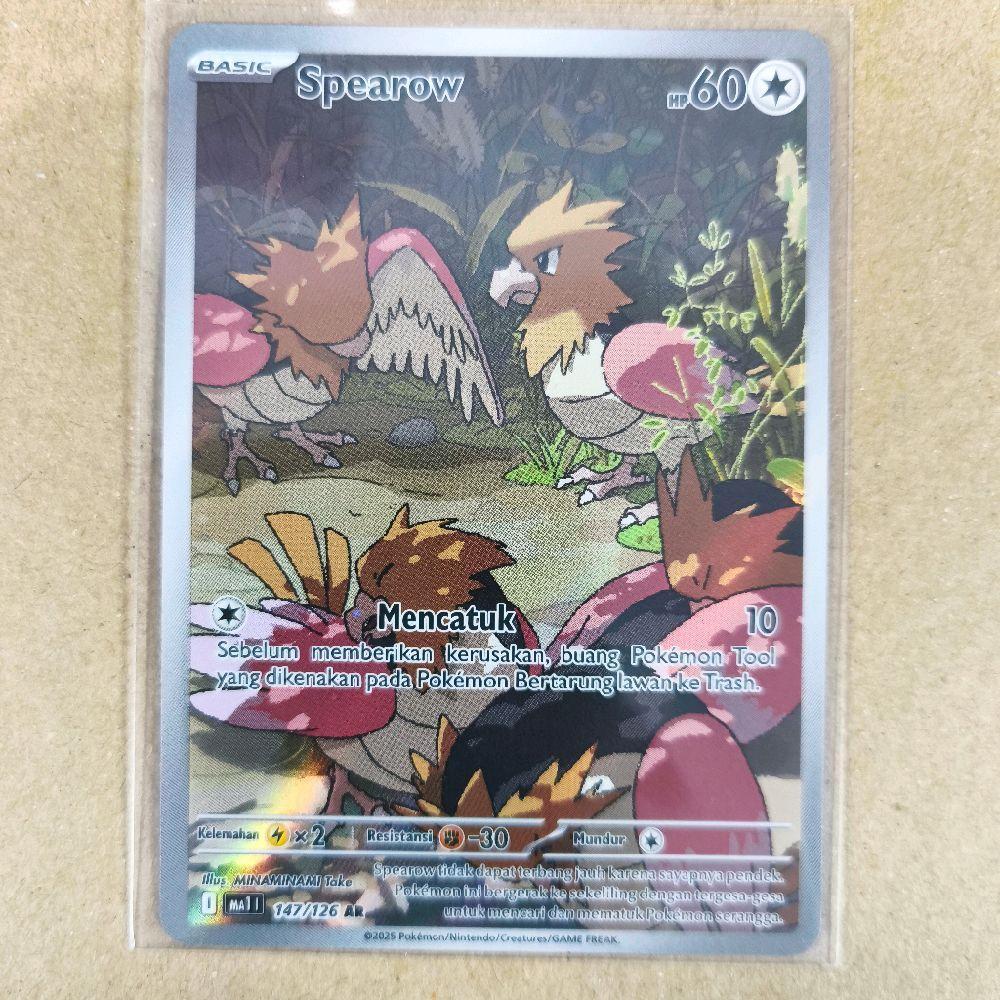 Spearow AR #147 MA1 Pokemon TCG Indonesia Game Kartu Koleksi Trading Card Game