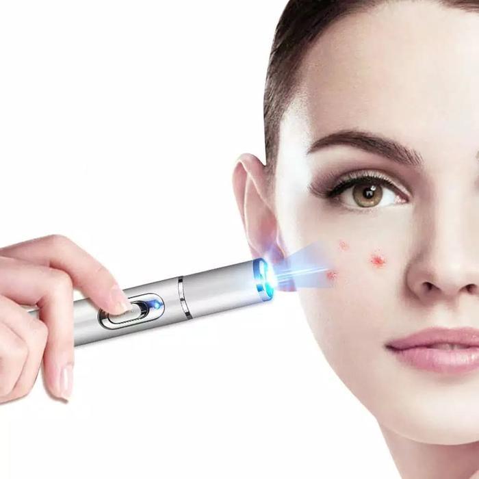 pen laser penghilang noda dan bekas jerawat flek alat pembersih wajah