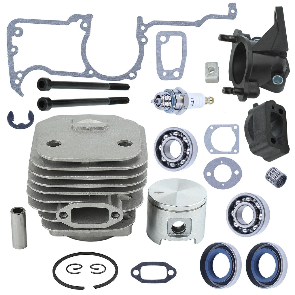 . 48Mm Cylinder Piston Oil Seal Kit For Husqvarna 61 Chainsaw Replace -
