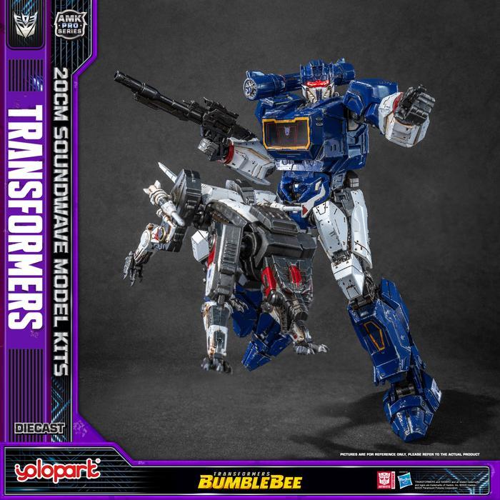 Yolopark TRANSFORMERS: Bumblebee AMK PRO Series 20cm Soundwave Model Kit