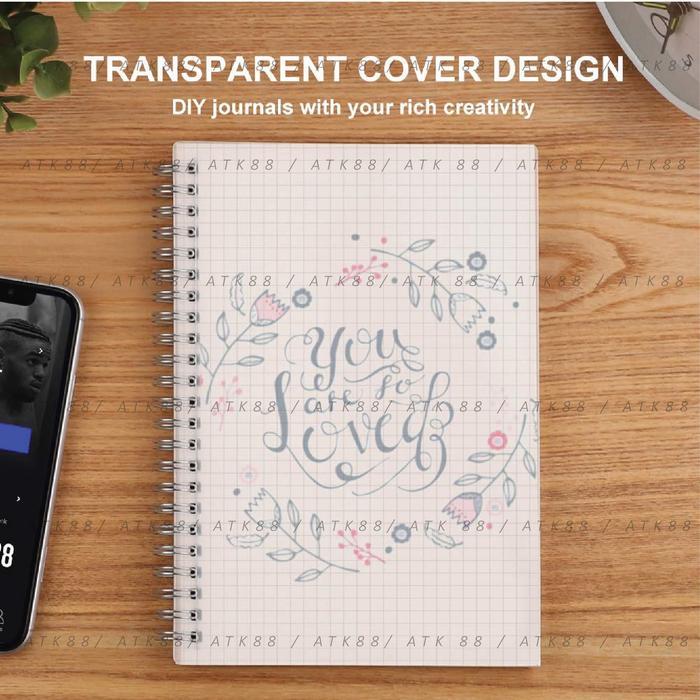 Notebook Ring B5 - GRID/KOTAK