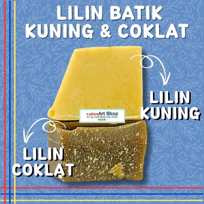 Lilin Batik / malam untuk batik tulis Coklat Hitam