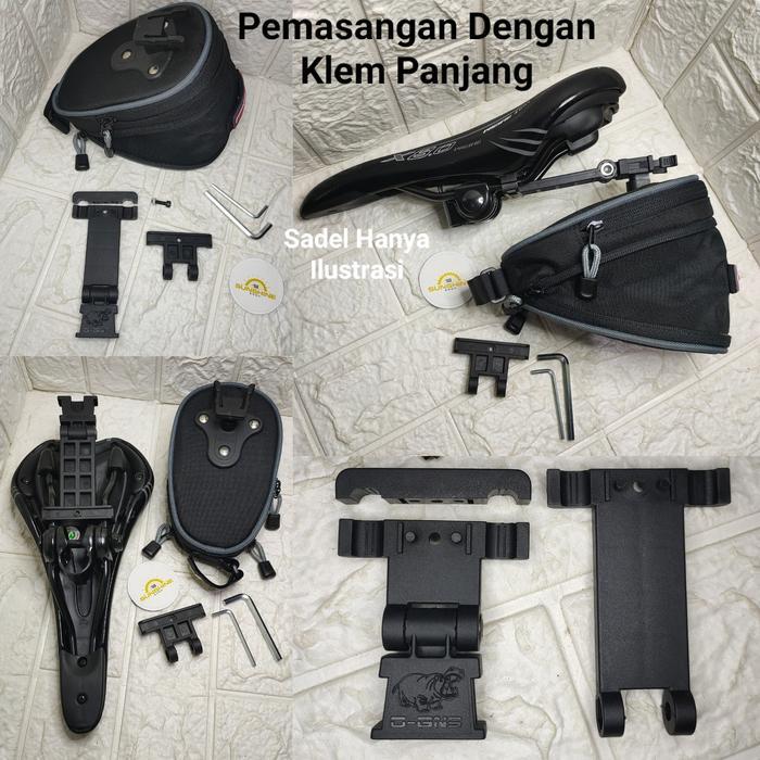 Tas Sepeda STRUMMER 5037 Dompet Bawah Sadel High Quality For MTB Lipat Seli Folding Bike Roadbike