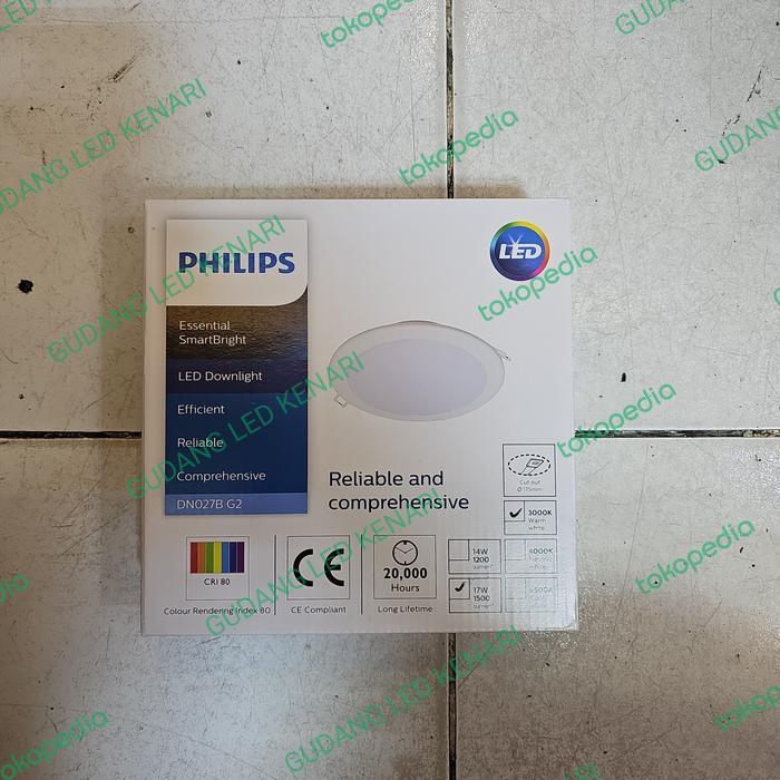 Ready Lampu Downlight Phlips Dn027B G2 17W 3000K