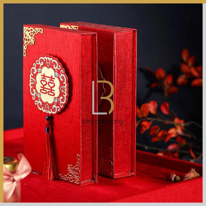 Kotak Mahar Tempat Ampau Ampao Hantaran Nikah Sangjit Shuangxi Jumbo