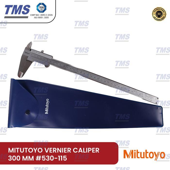Jangka Sorong Vernier Caliper Mitutoyo 300 MM #530-115 - Original