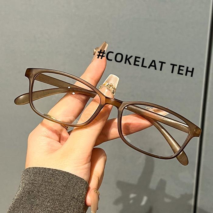 Bisa CodKacamata Baca UNGU Kacamata Baca Kacamat Plus Frame Cat Eye Ungu Anti Radiasi Anti Blue
