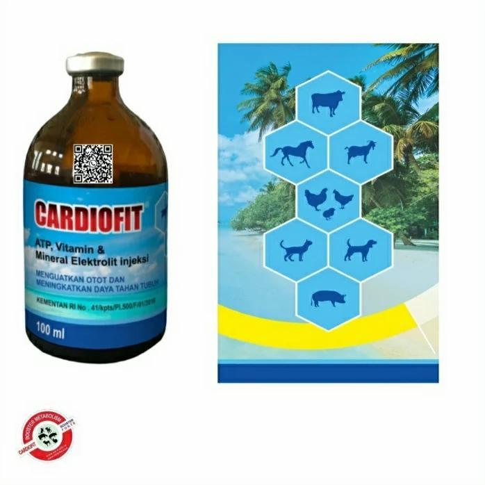 PAKET 10 PCS OBAT SAPI AMBRUKPMKLSD - CARDIOFIT BOOSTER INJ.