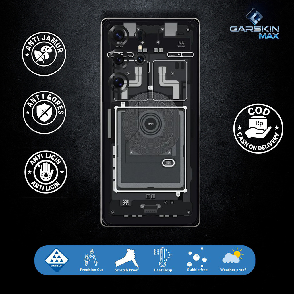 Garskin Skin Samsung S25 Ultra Msn Fullbody / Backonly | Anti Gores | Bisa Custom | Kode - Dz0