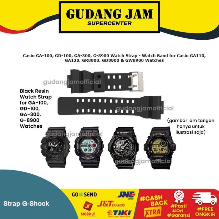PROMO BESAR Tali Strap G-Shock GA-100 GA100 GA-110 GA110 GA-120 GD-100 Original