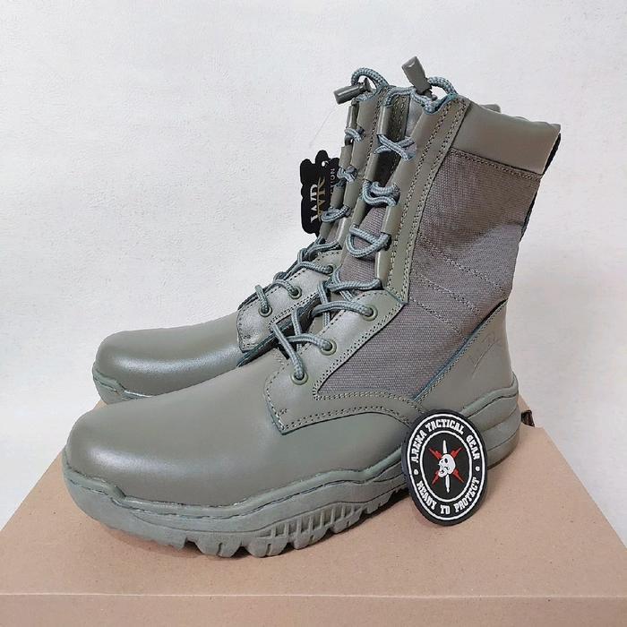Sepatu PDL Hijau Model Battle X Jatahm