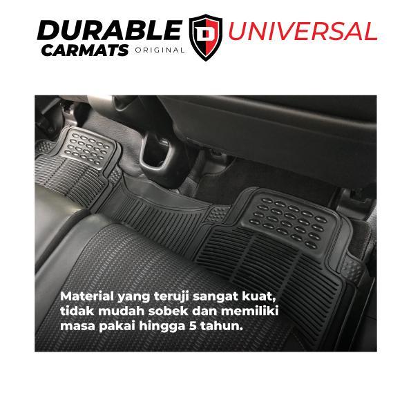 Durable Karpet Mobil Vw Tauran 3Pcs Pvc Universal - Begie