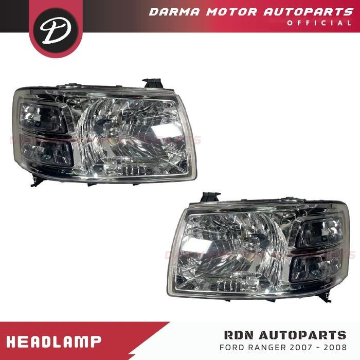 Ready LAMPU DEPAN RANGER 2007 - 2008 FORD (HEADLAMP)