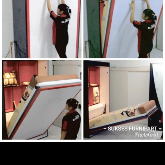 Engsel Knockers HWB 120 V./ H ranjang lipat VERICAL / HORIZONTAL hidden wall bed Knockers HWB 120