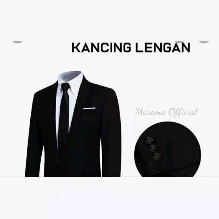 Premium Jas Formal Pria/Jas Nikah/Jas Wisuda/Jas Hitam Pria/Jas Pria/Jas Slimfit Pria Original