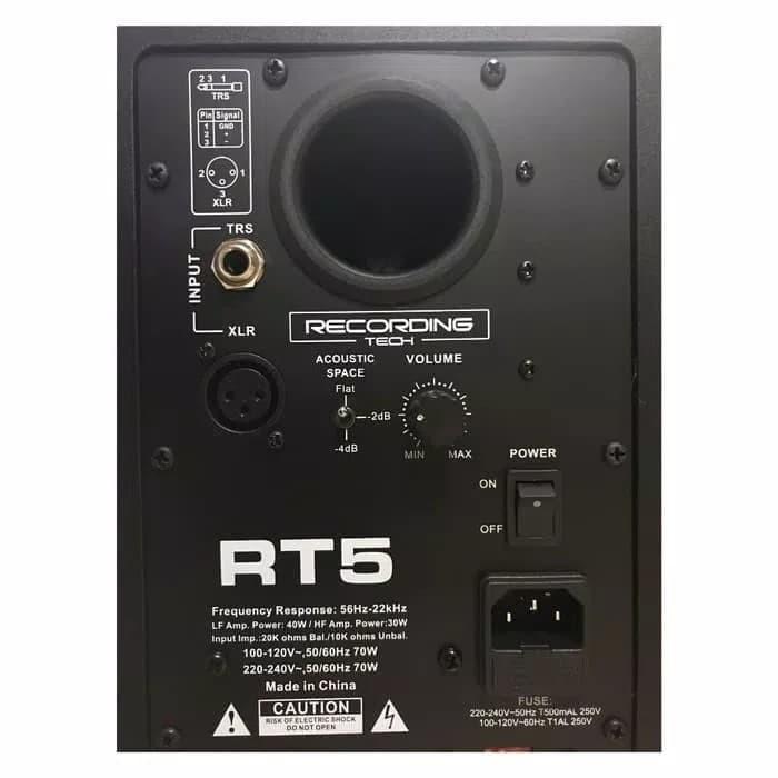 Recording Tech RT5 Monitor Speaker