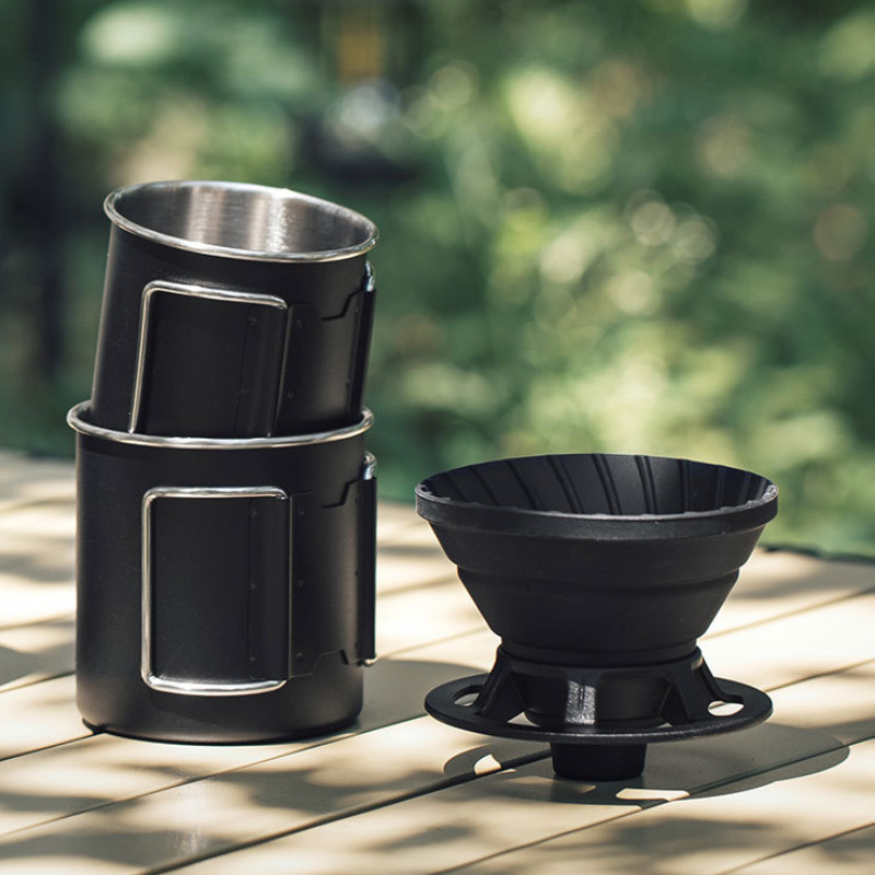 YRP Coffee Filter Reusable Silicone Camping coffee cup filter paper Dripper Barista tools Brewing