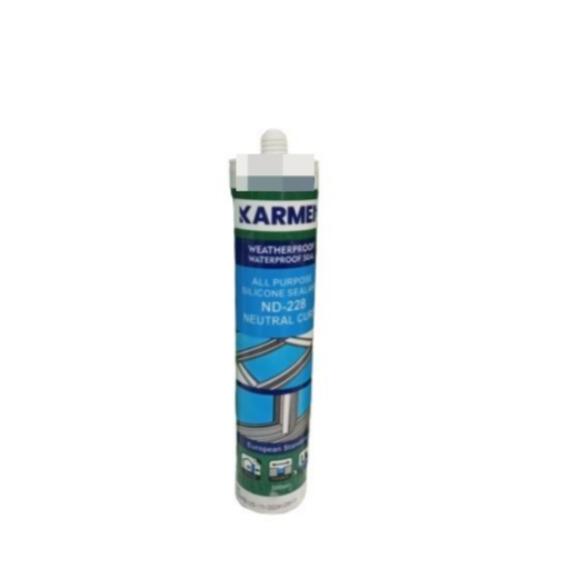 Karmen Silicone Sealant Lem Keramik Kaca Acp Putih