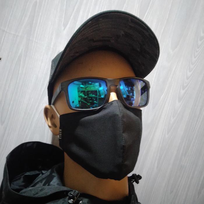 Masker Eiger Non Medis 2 Layers Face Mask KAI - Original