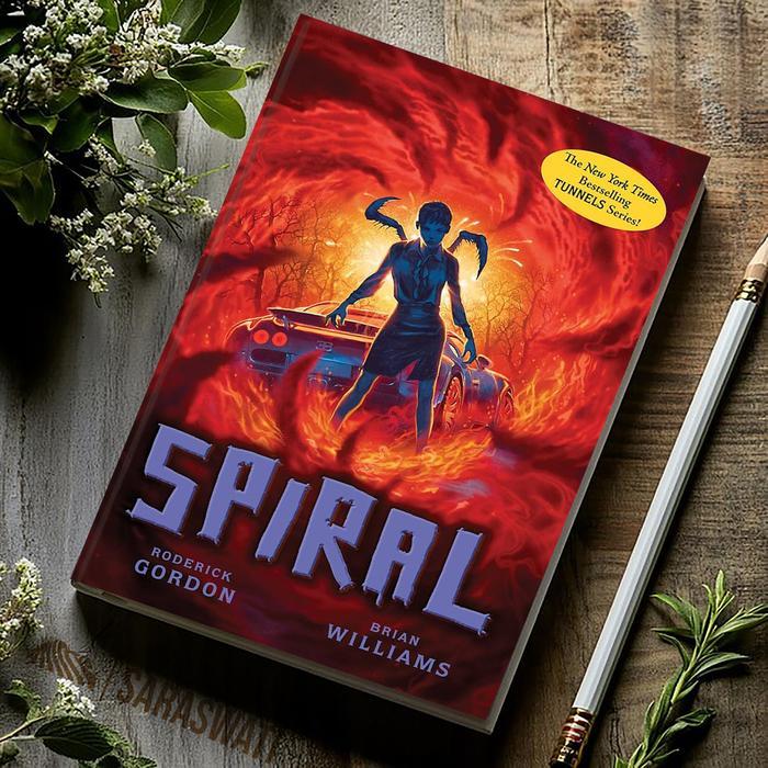 Tunnels 5 Spiral (English) Roderick Gordon YA Adventure Fantasy, Bestseller Series
