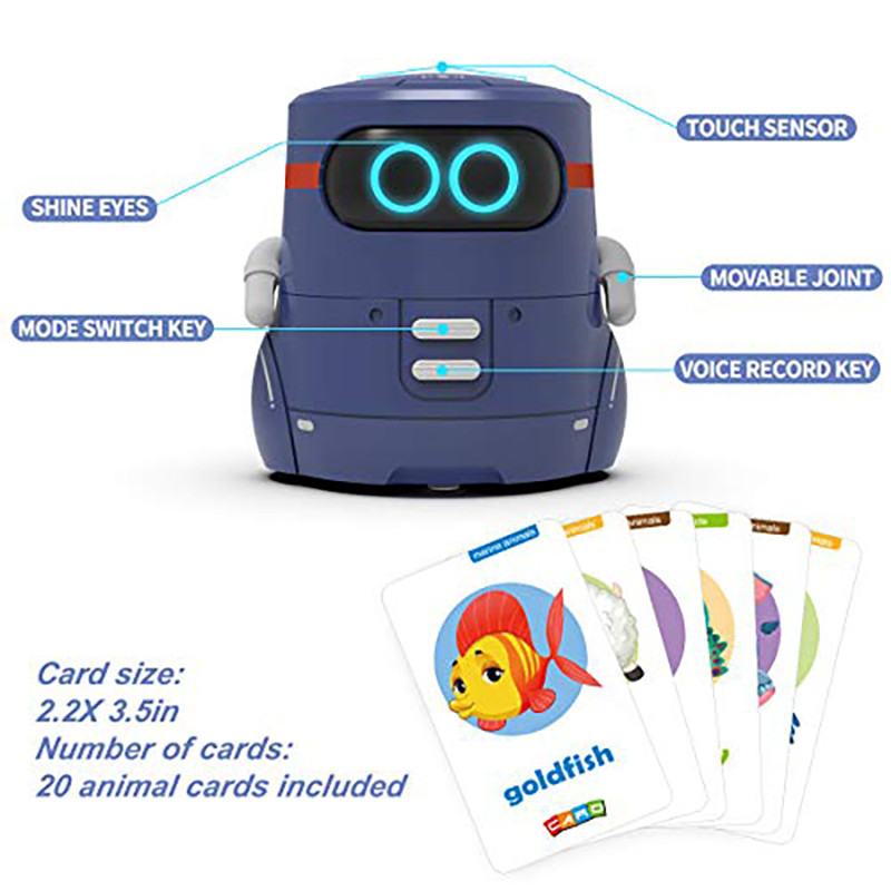 Smart Rc Robot Toy For Kids Touch Functional Robot Present with Interactive Electronic Robot Toy