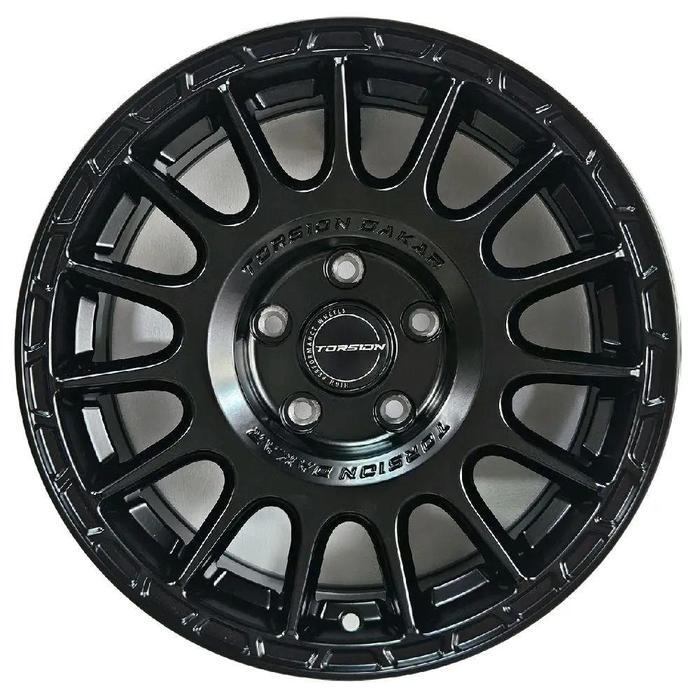 VELG MOBIL ORIGINAL TORSION WHEELS DAKAR R16 x 7 5H 114,3 ET 15 MATT BLACK - INNOVA REBORN,