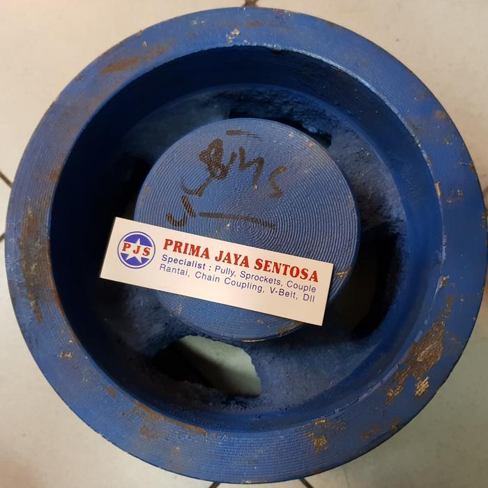 Pulley Besi Ancuran C3 - 10 Inch Jari Pully Besi Puli Cor