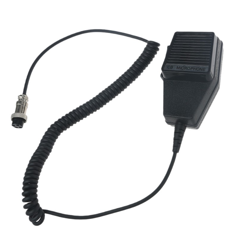Radio Mic 4 Pin CB Microphone Speaker for Cobra for Superstar for Uniden for Audioline Clear Quality