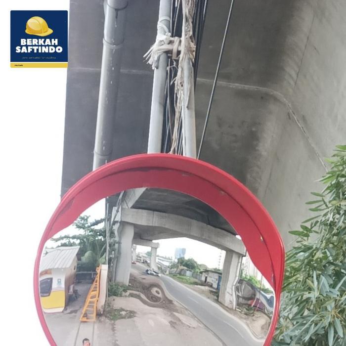 Convex Mirror 100cm / Cermin Simpang Jalan / Cermin Safety / Convex Mirror Outdoor 100 cm