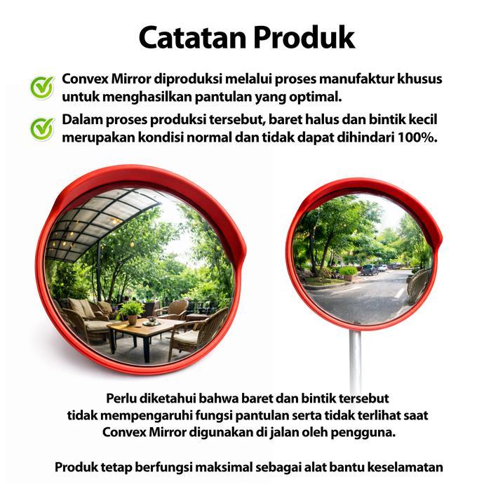 Convex Mirror / Outdoor 120 cm / Cermin Cembung 120cm