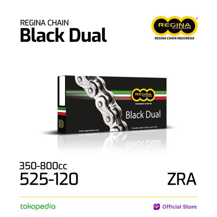 Rantai Regina Original 525-120 Type Black Dual