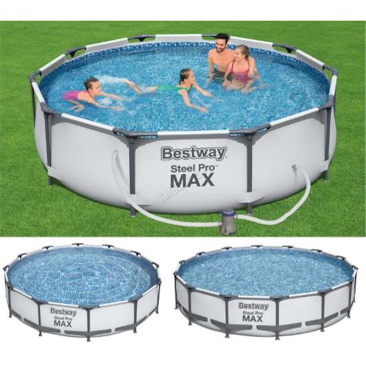 Bestway 56416 Steel Pro 366 CM / kolam renang family with filter