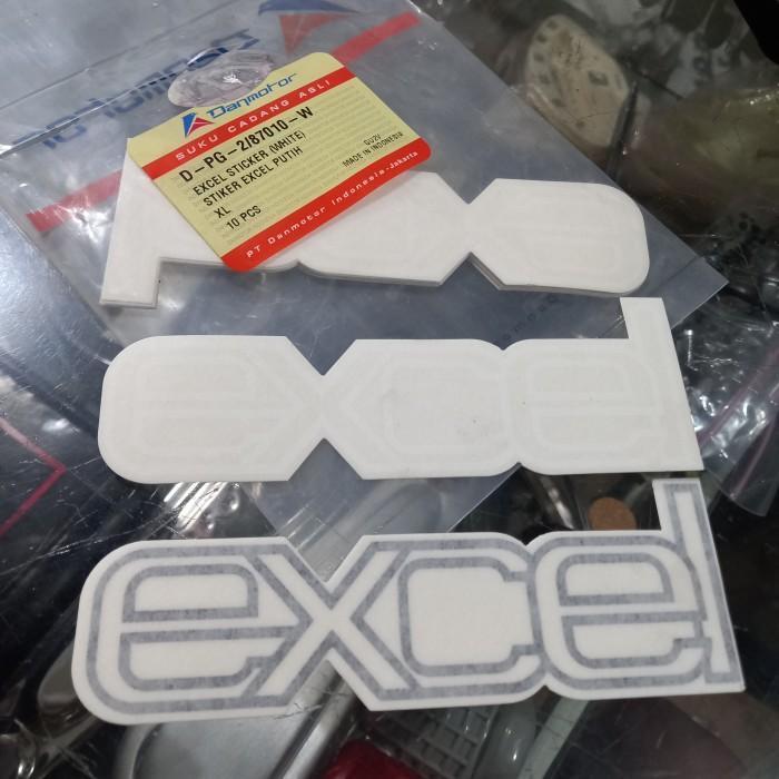 STIKER TEMPONG EXCEL VESPA EXCEL DANMOTOR