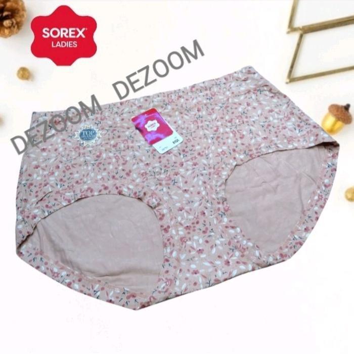 SiapPakai- Cd Sorex 35751 Celana Dalam Wanita Motif Bunga Size Xl-3Xl