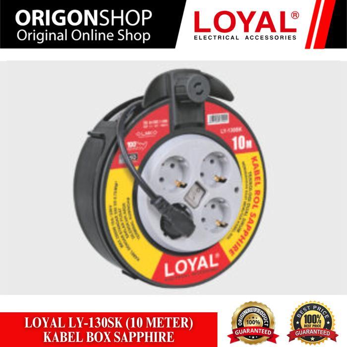 LOYAL LY-130SK KABEL ROLL 10 METER / ROLL KABEL / TERMINAL LISTRIK