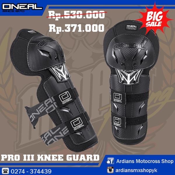 Pelindung Lutut / Knee Guard Oneal, Trail, Cross, Pro Iii