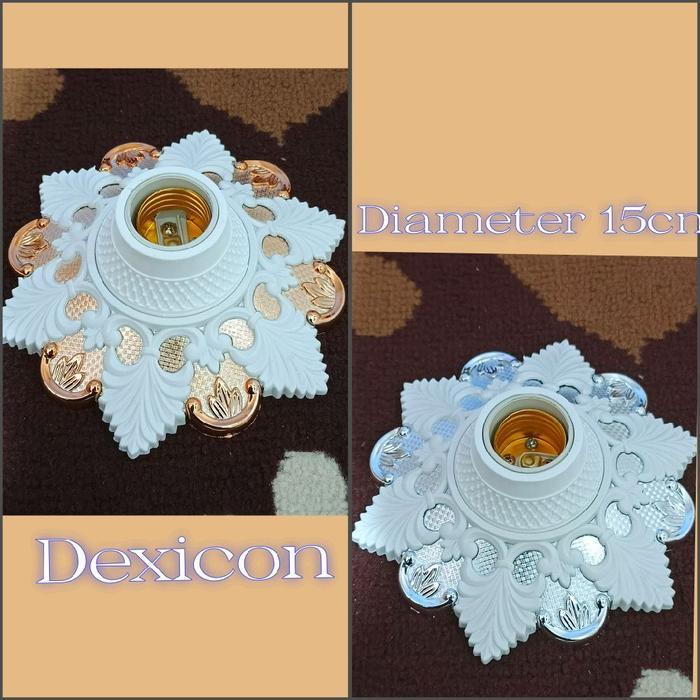 fiting hias plafon gypsum dexicon hiasan plafon minimalis Lampu