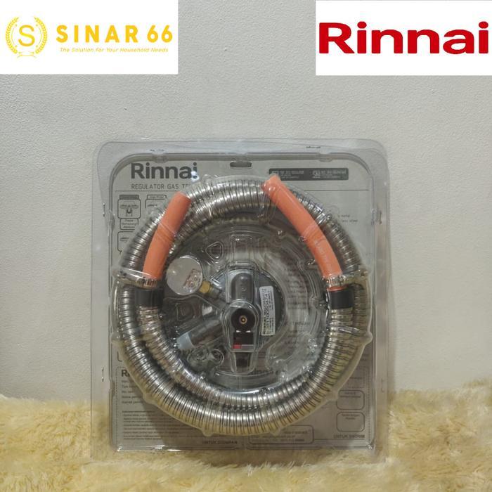 Rinnai Gas Regulator + Selang Penghemat Gas Rg 622Ms
