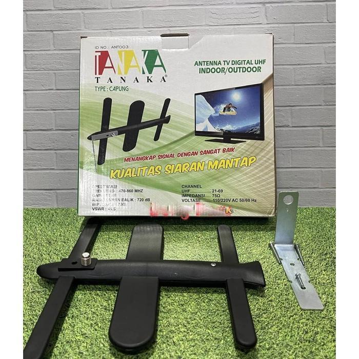 PROMO Tanaka Antena TV Model Capung Tanpa Kabel 10PC Indoor & Outdoor Support Digital Analog Frek